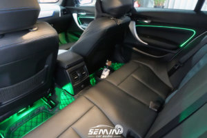 BMW 120i/F20 加裝副廠氣氛燈
