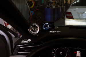 福斯 PASSAT 加裝前+後 南極星HP1雷射槍防護罩