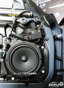 保時捷911 無損改裝後級喇叭+擴大機