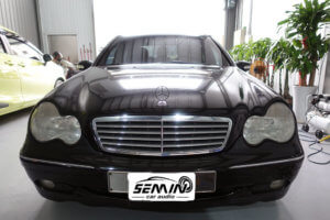 BENZ C240 W203 原廠喇叭破損