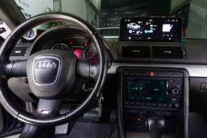 AUDI A4 客製化加裝10.25吋安卓大螢幕