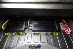 AUDI 奧迪A4/B6.B7 改裝FOCAL頂級UTOPIA重低音