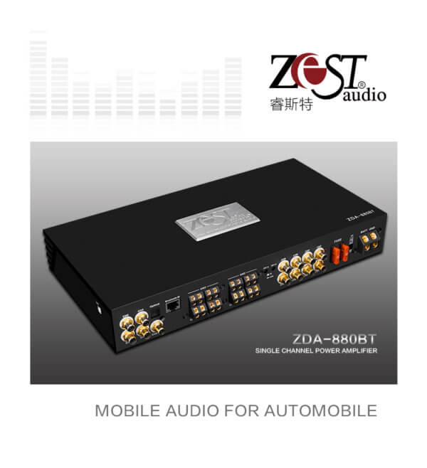 ZEST AUDIO ZDA-880BT 八聲道DSP擴大機