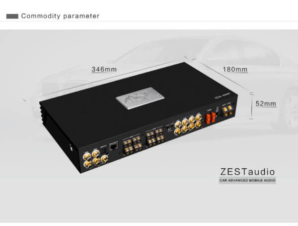 ZEST AUDIO ZDA-880BT 八聲道DSP擴大機