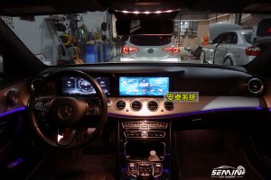 BENZ E300 W213 改裝影音+喇叭升級