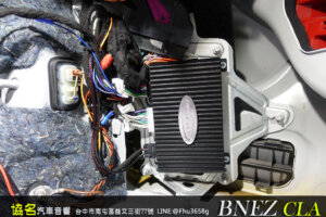 BENZ CLA250 替換原廠擴大機