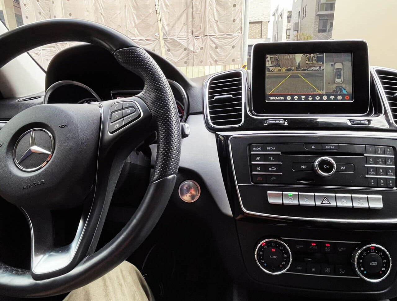 GLE 加裝超3D環景系統+盲點偵測系統