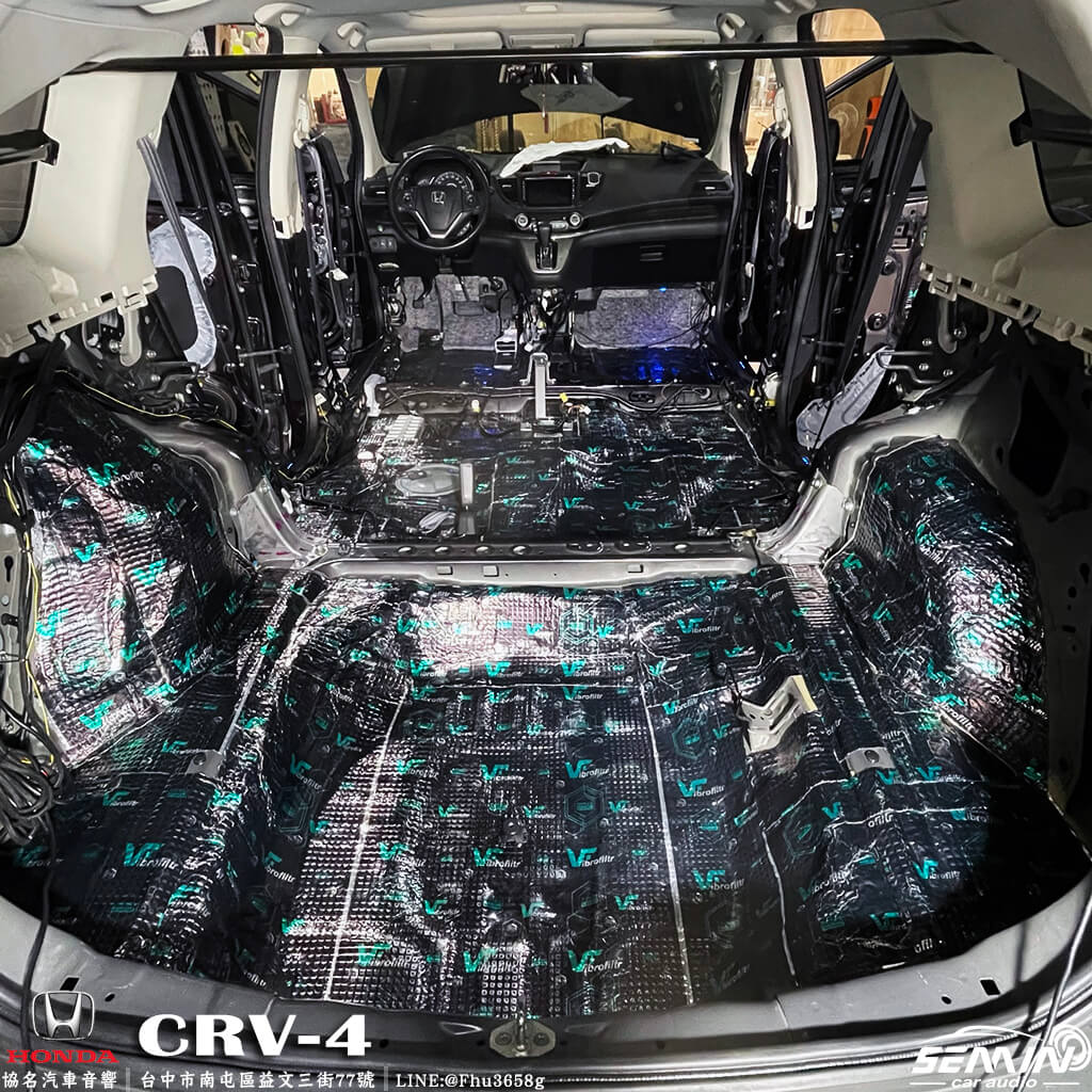 HONDA CR-V CRV4代 全車隔音工程