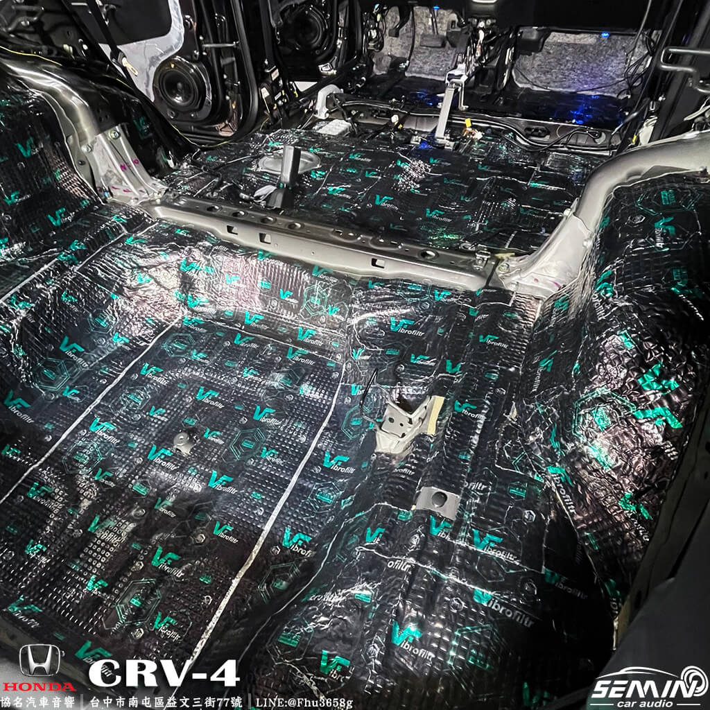HONDA CR-V CRV4代 全車隔音工程