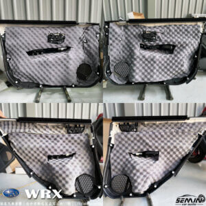 SUBURU WRX 全車隔音工程．隔音寧靜