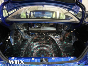 SUBURU WRX 全車隔音工程．隔音寧靜