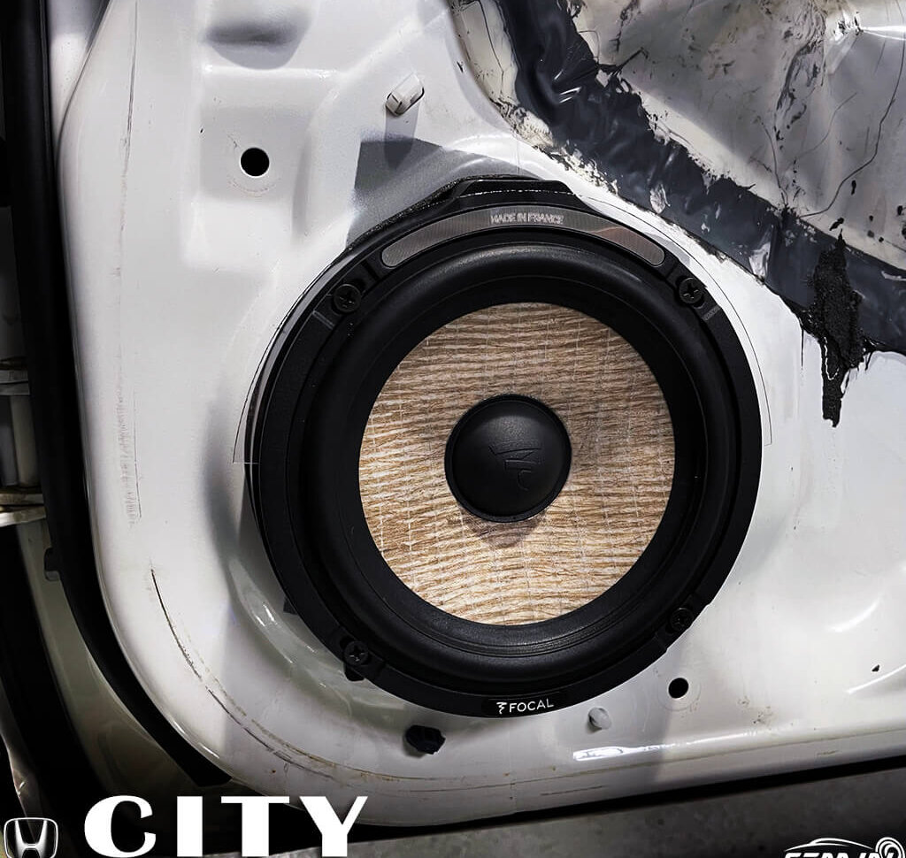 HONDA CITY 心動的後級系統改裝