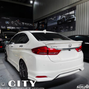 HONDA CITY 心動的後級系統改裝