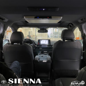 TOYOTA SIENNA 加裝吸頂電視+3D環景系統