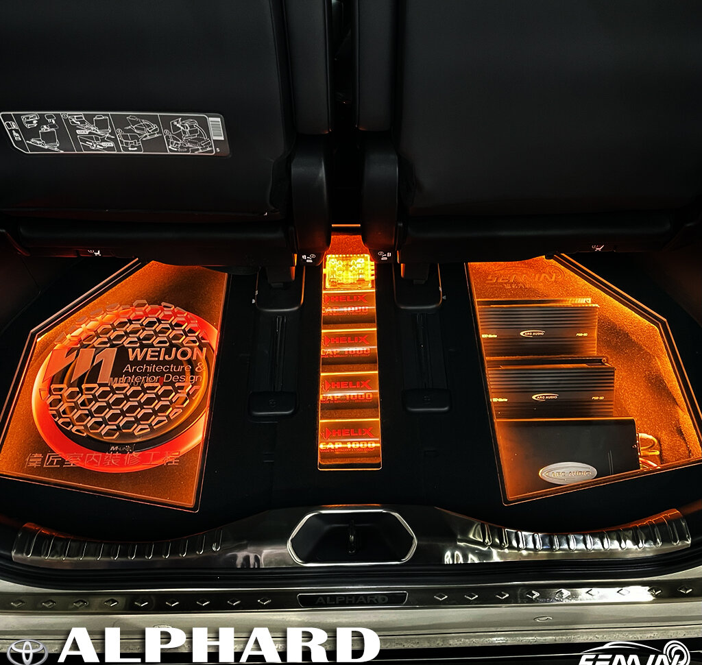 ALPHARD 高規格升級後級音響系統