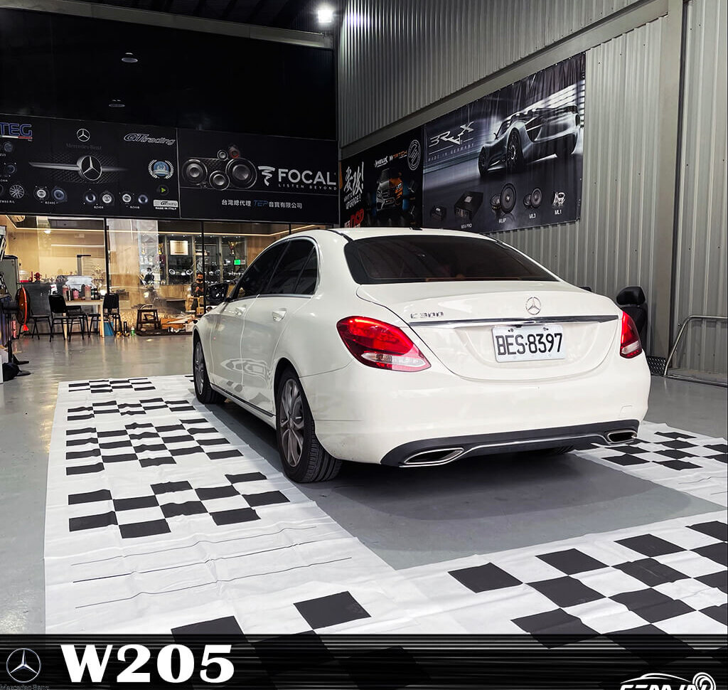 賓士 C300 W205 安卓環景一體機