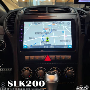BENZ SLK200 專用9吋安卓機