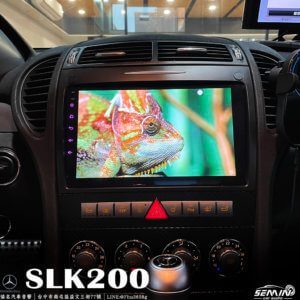 BENZ SLK200 專用9吋安卓機