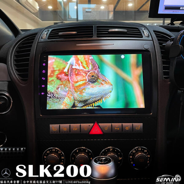 BENZ SLK200 專用9吋安卓機
