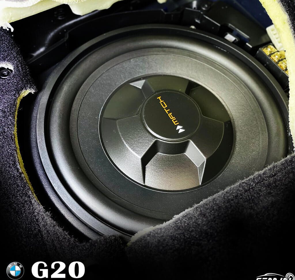 BMW G20 升級椅下低音喇叭