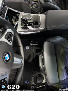 BMW G20 升級椅下低音喇叭