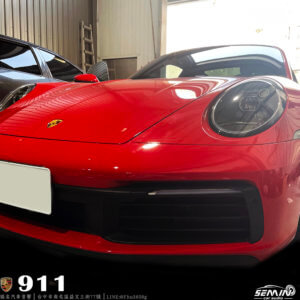 保時捷911安裝南極星 GPS-6688測速器