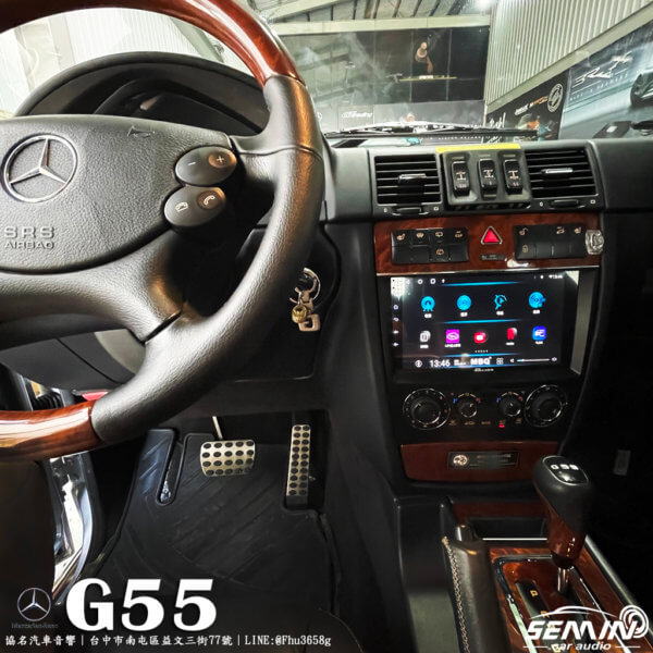 BENZ G-CLASS W463 八核心9吋安卓機