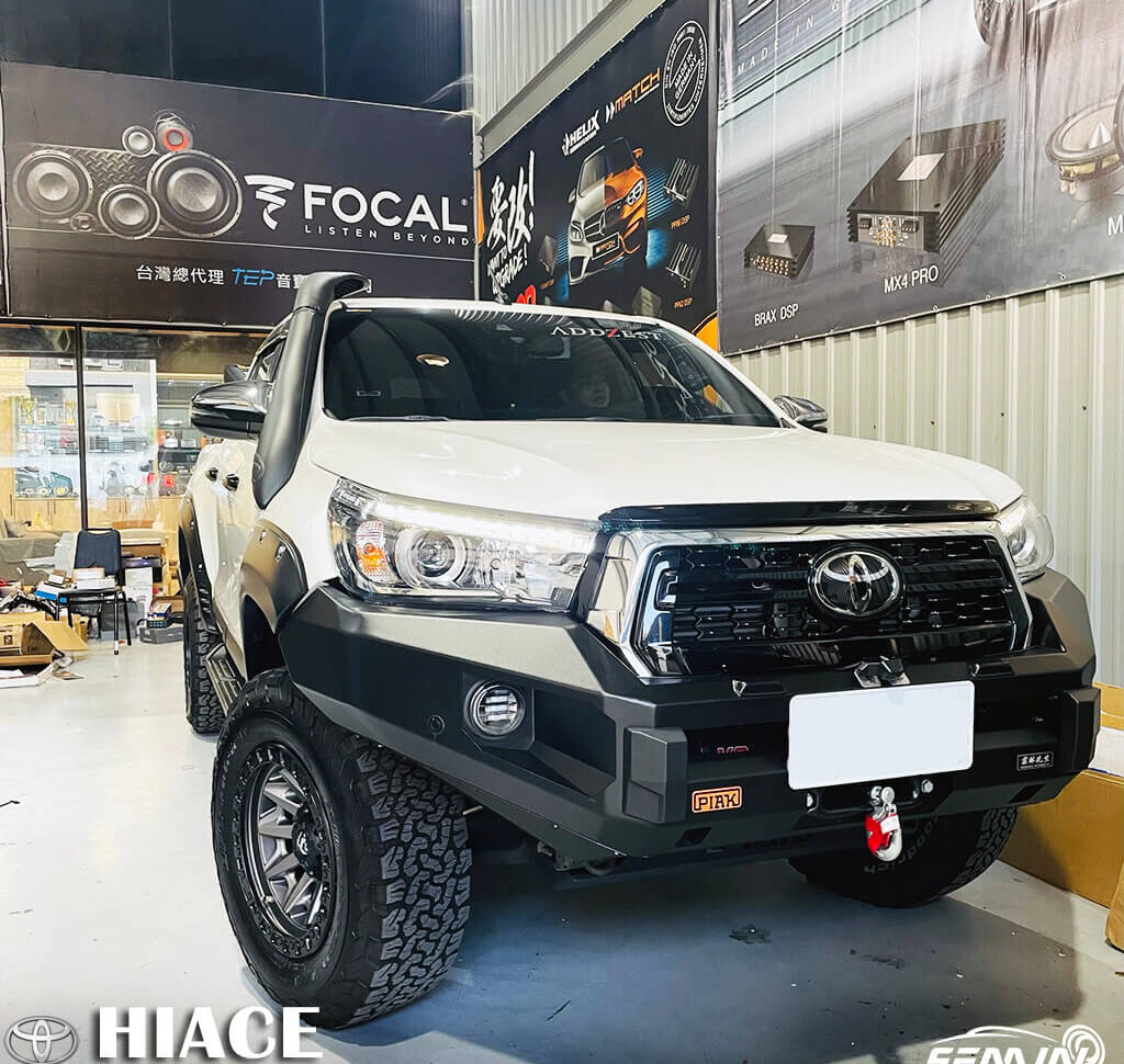 TOYOTA 海力士 HIACE 後級音響升級