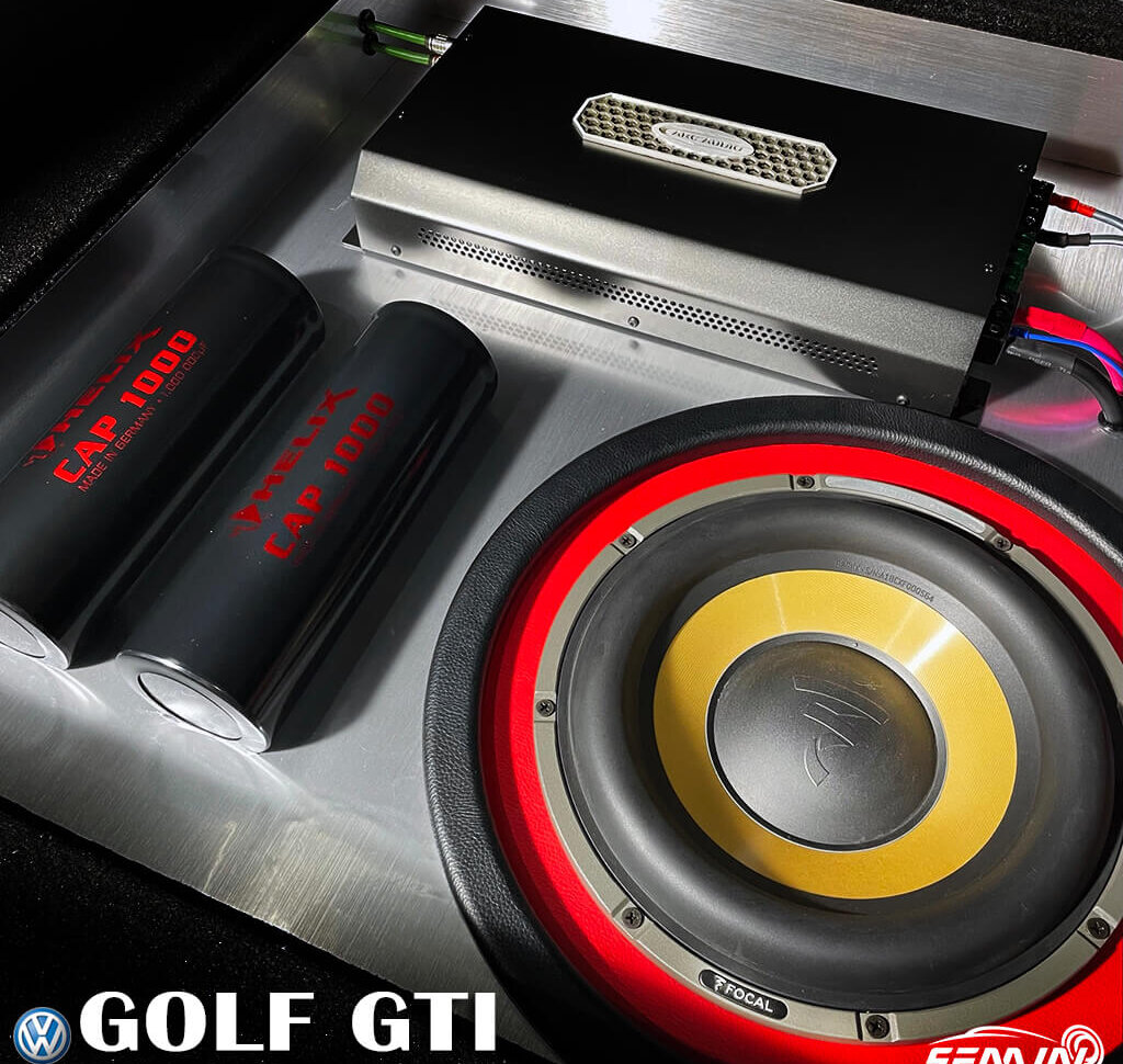 福斯GOLF GTI 後級音響改裝升級