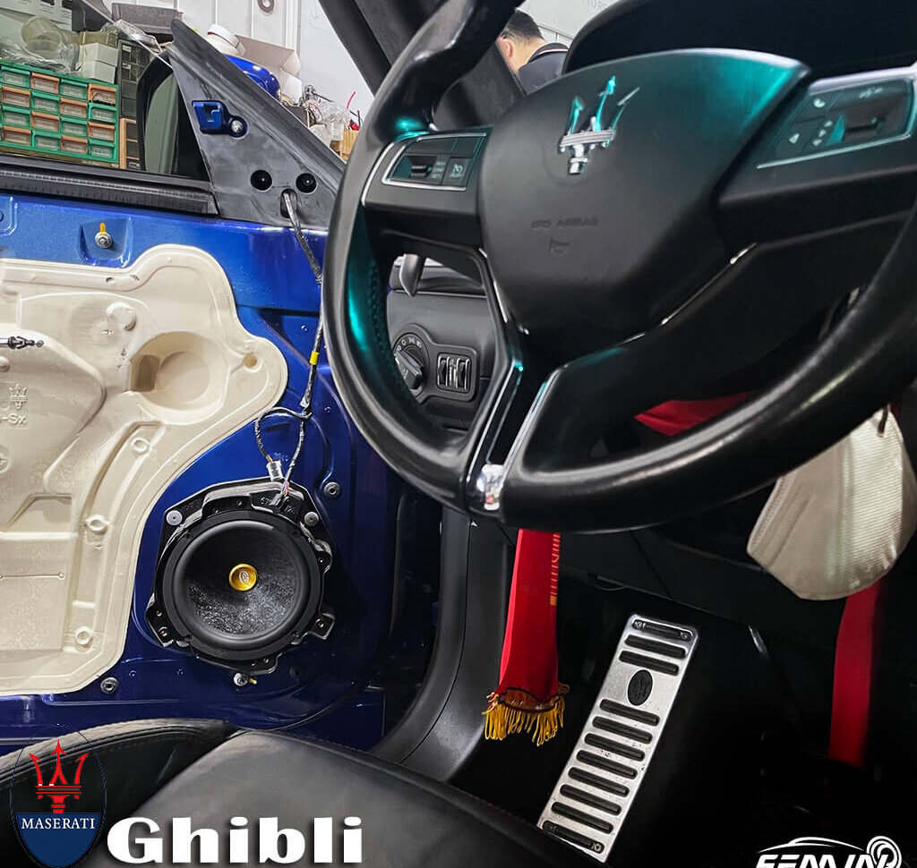 海神 瑪莎拉蒂 Ghibli 改裝音響喇叭
