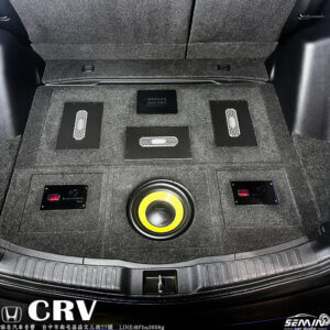 HONDA CRV全車改FOCAL K2POWER經典黃盆喇叭