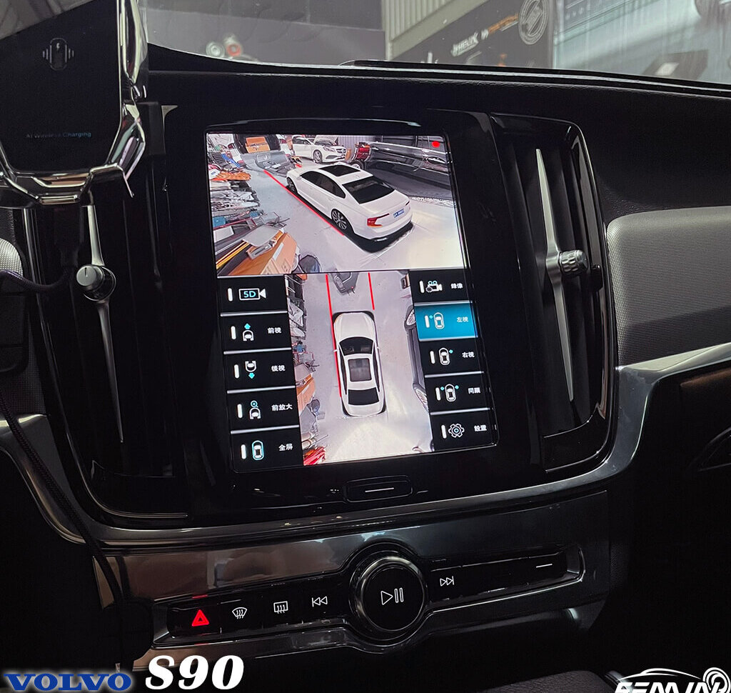 2022 VOLVO S90 原車加裝3D環景系統
