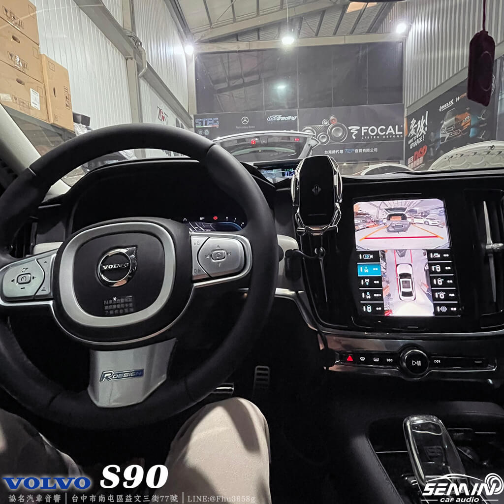 2022 VOLVO S90 原車加裝3D環景系統