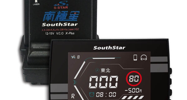 南極星 GPS-6688 APP 液晶彩屏分體測速器