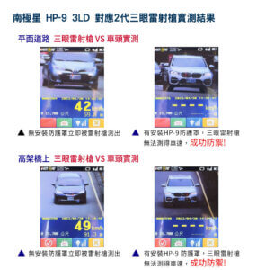 南極星 HP-9 旗艦版 3LD 跳頻雷射防護罩