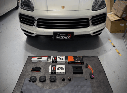 Porsche Cayenne 音質升級完成