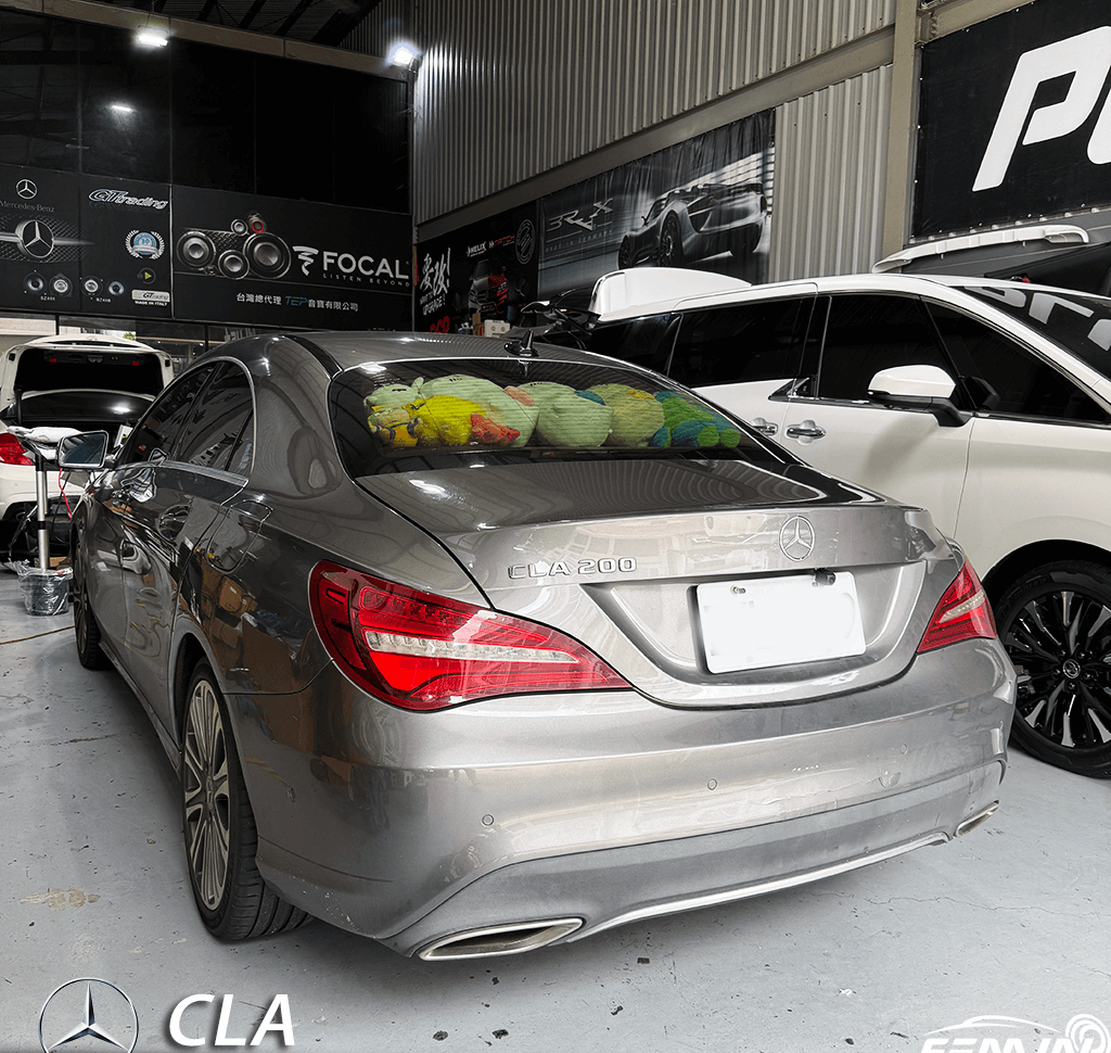 年前衝一波完工分享！BENZ CLA200 黃金聲學