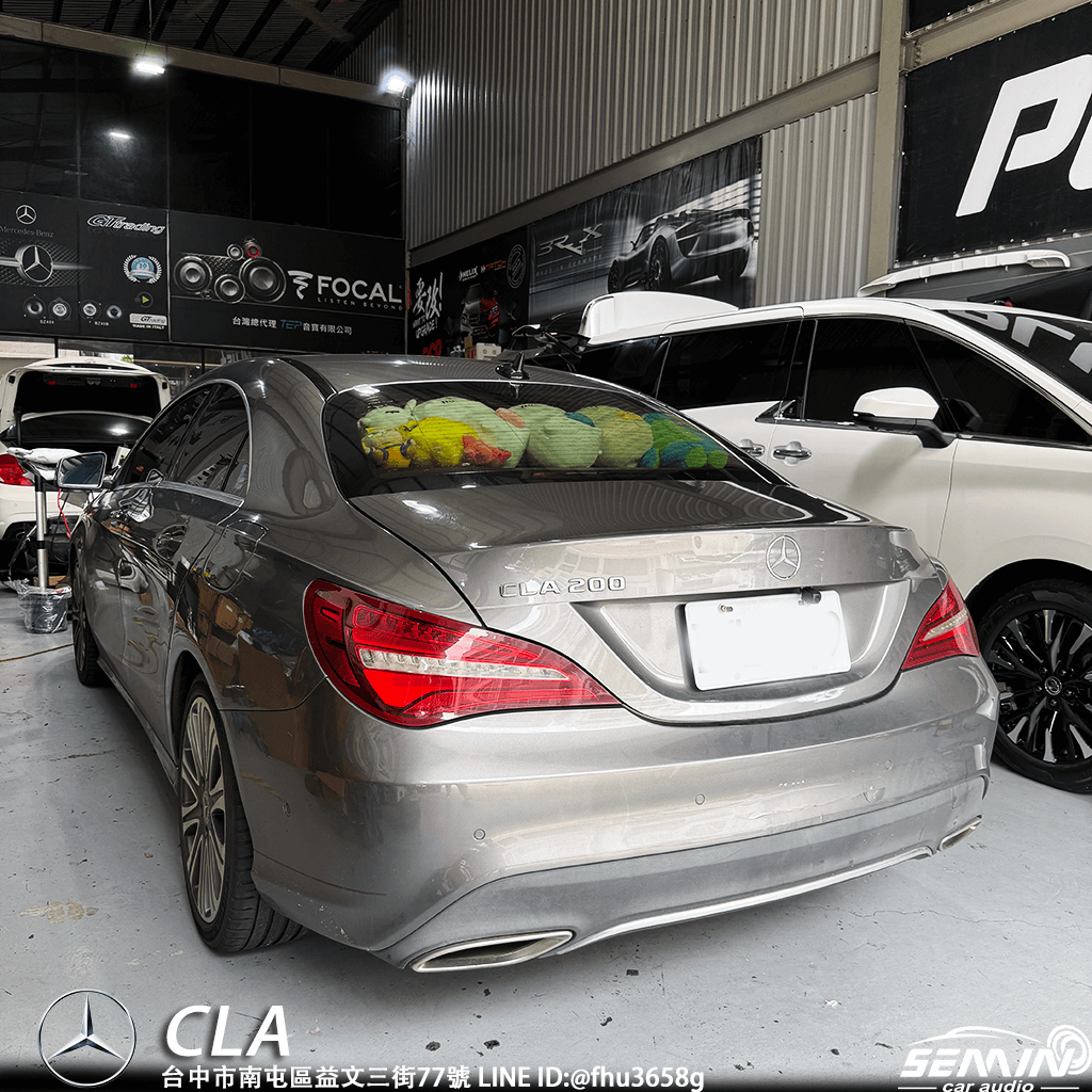 年前衝一波完工分享！BENZ CLA200 黃金聲學