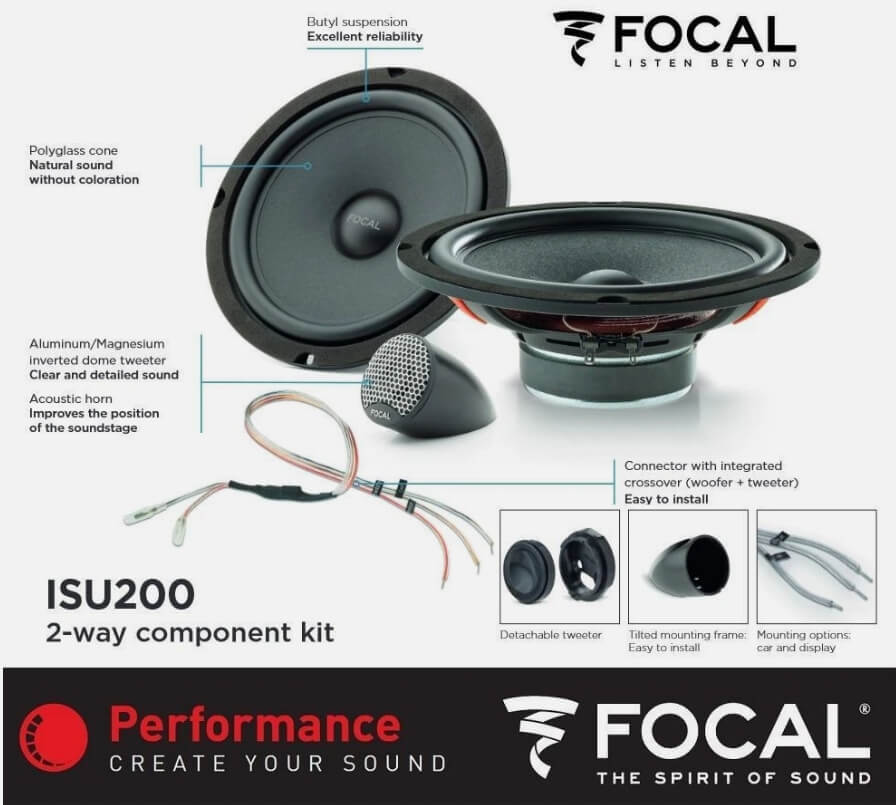 保時捷 911 安裝 FOCAL ISU200｜音響升級案例